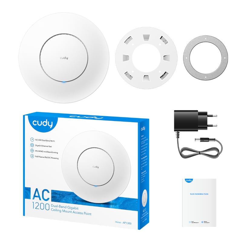 Cudy AC1200 Gigabit Dual Band Ceiling Access Point-5