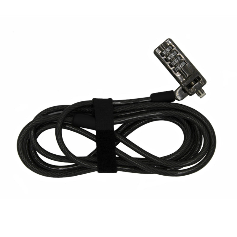 GIZZU 2m Slimline Combination Notebook and Ultrabook Cable Lock-1