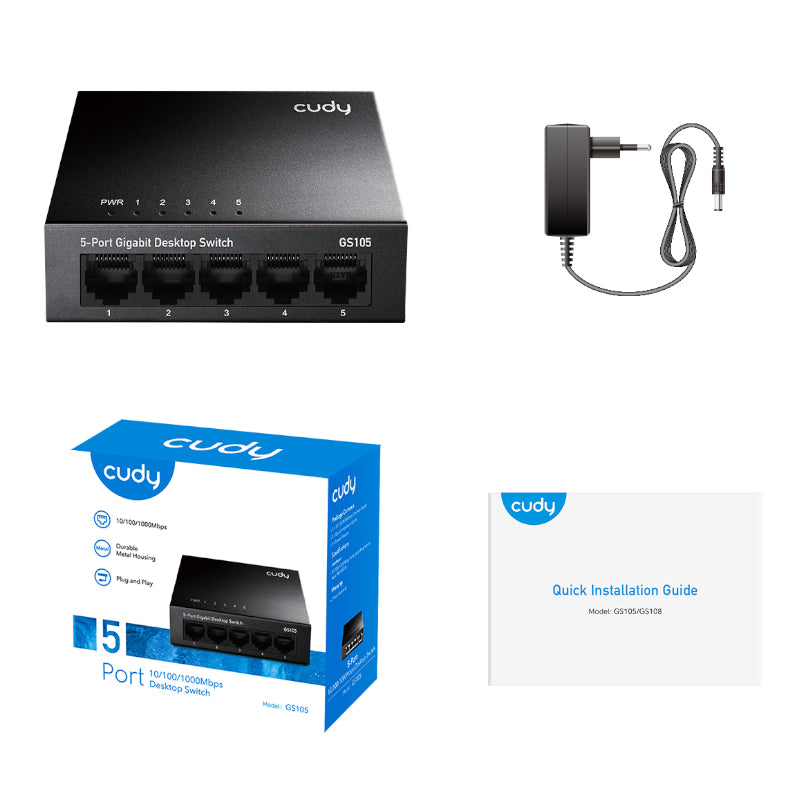 Cudy 5-Port Gigabit Metal Switch-2