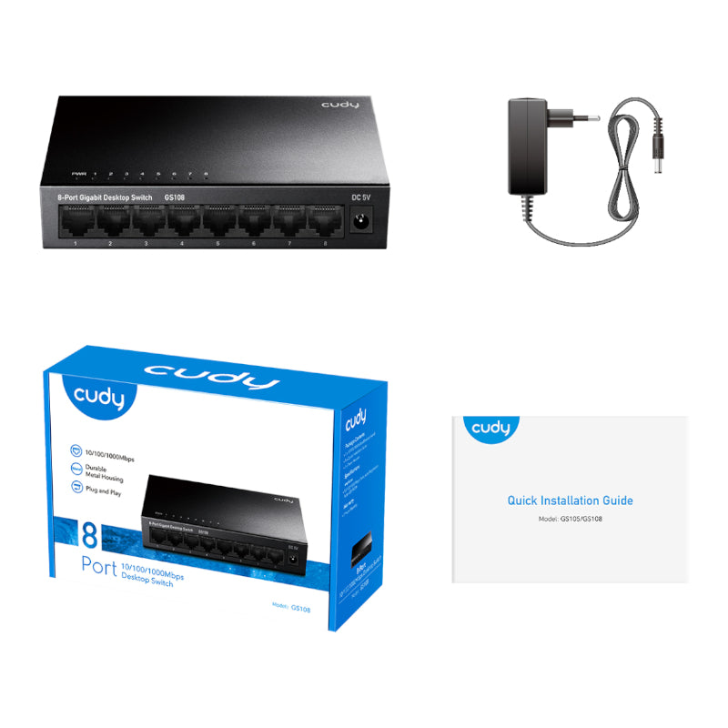Cudy 8-Port Gigabit Metal Switch-2