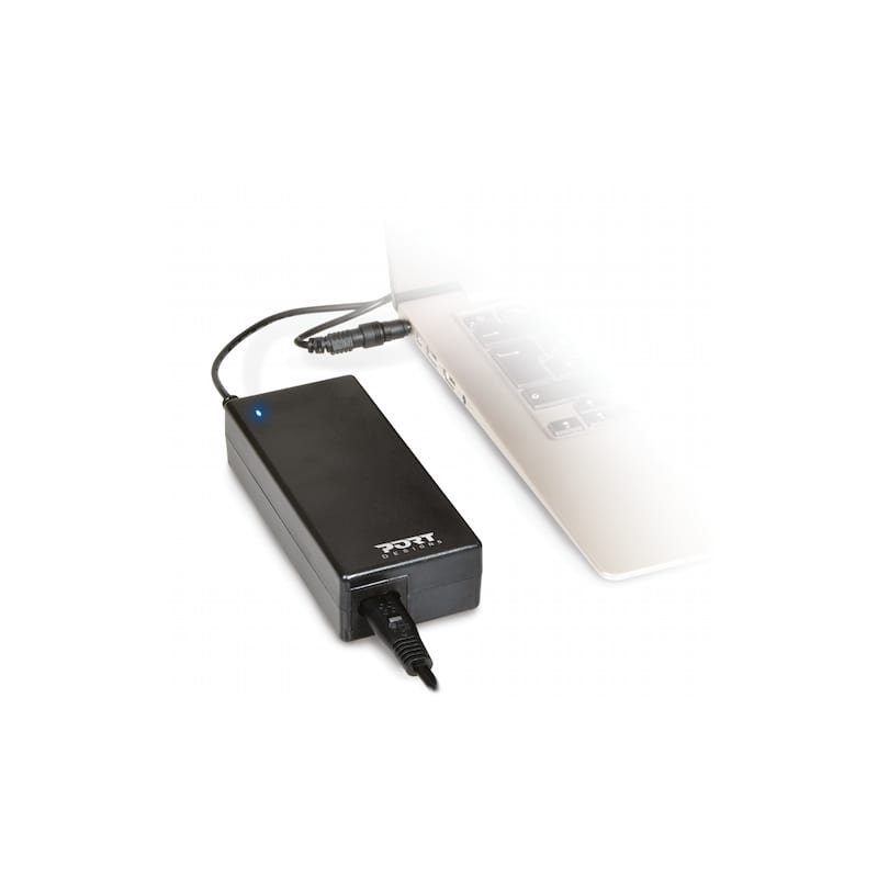 Port Connect 90W Notebook Adapter Universal - Black-2