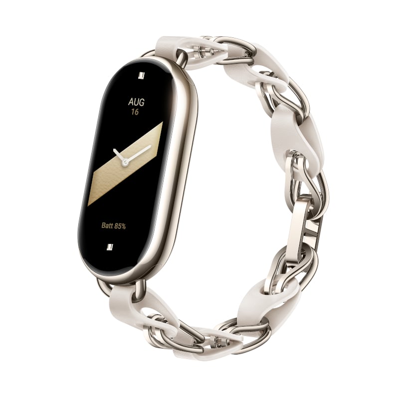 XIAOMI SMART BAND 8 STRAP CHAIN WHT-2