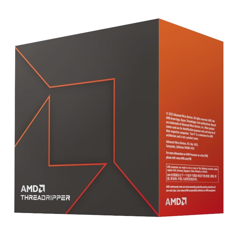 AMD RYZEN Threadripper 7960X 4.2Ghz 24- Core CPU-0