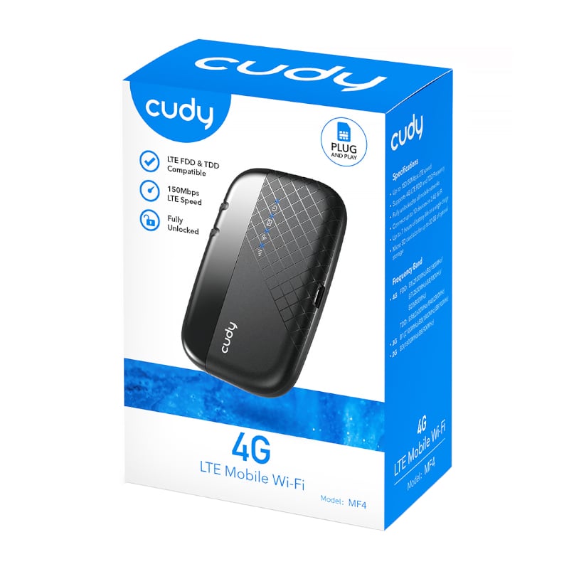 Cudy 4G LTE Mobile Wi-Fi-4