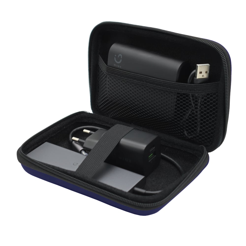 Winx Go Rugged Hardhsell Protective Carry Case - Blue-0