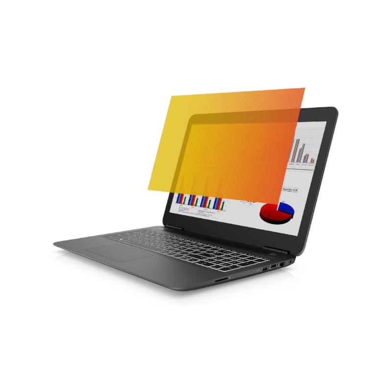 Port Designs Privacy Filter 2D Gold 14" Laptop-2