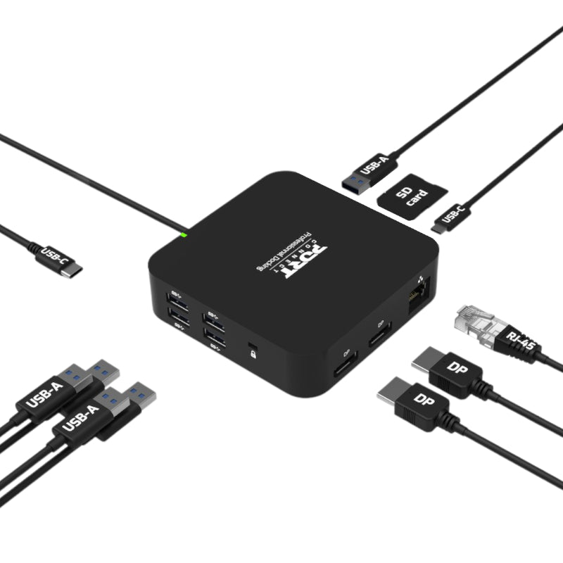 Port USB Type-C Docking Station 2 X 4K Display-4