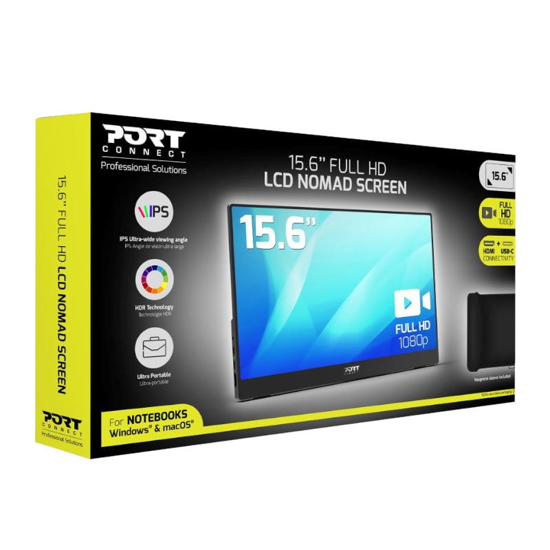 Port Portable Monitor 15.6" FHD - Non Touch-3