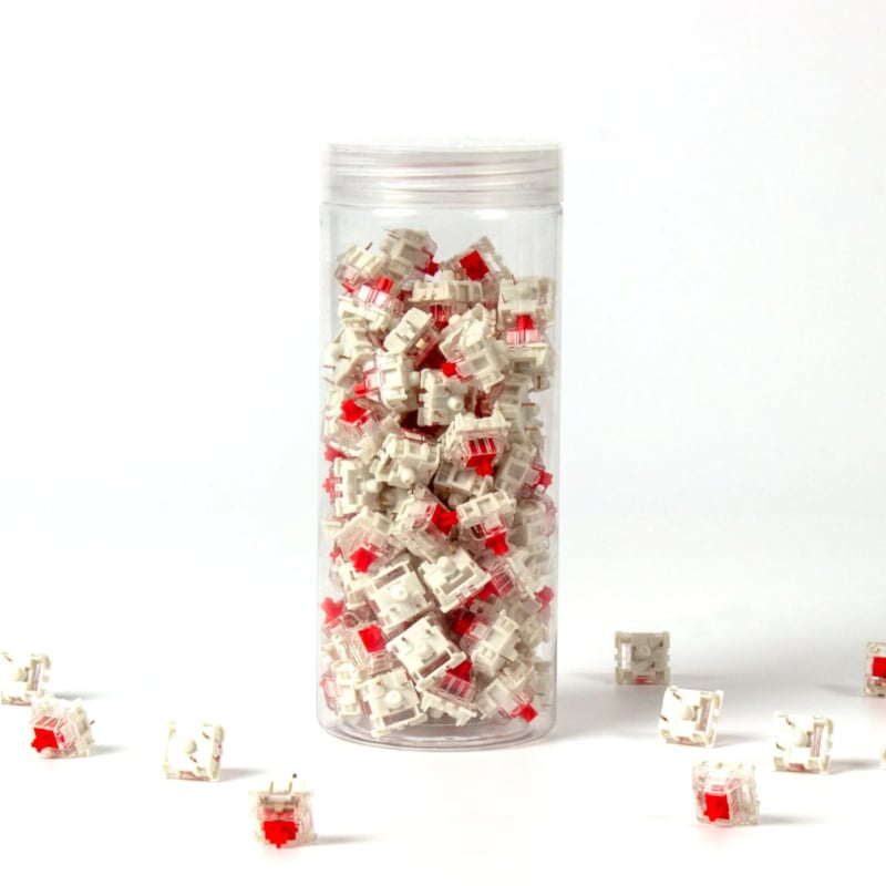 Keychron Red Gateron G Pro Switches 110 pcs-1
