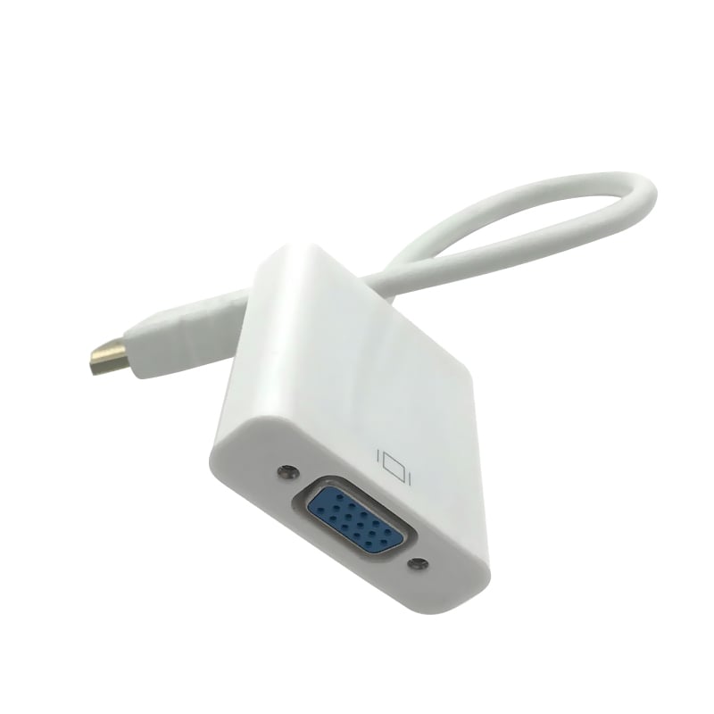 Gizzu 1080P HDMI to VGA Adapter Poly-4