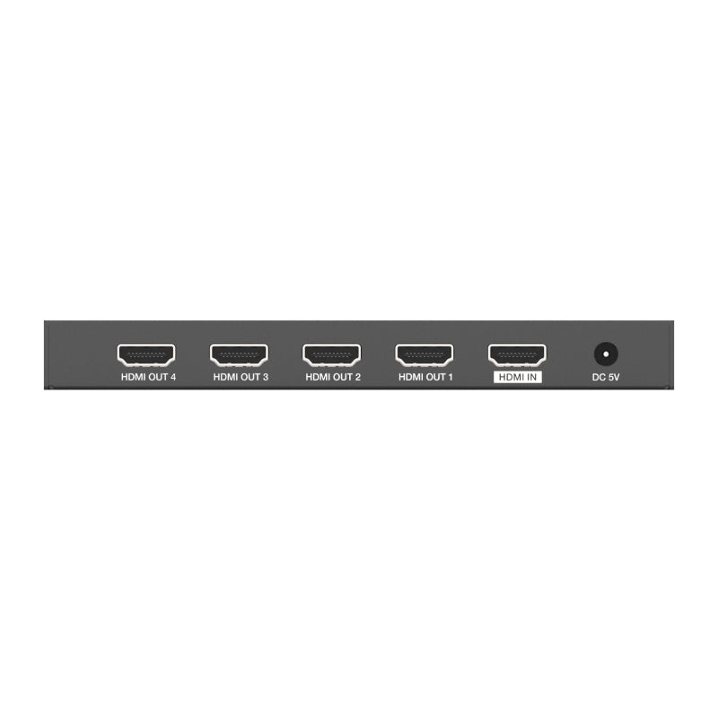 HDCVT 1x4 HDMI 2.0 Splitter Supports HDCP 2.0, EDID and HDR-4
