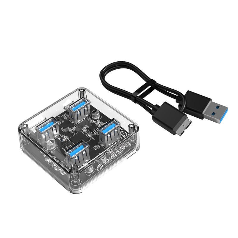 ORICO 4 Port USB3.0 Transparent Hub-4