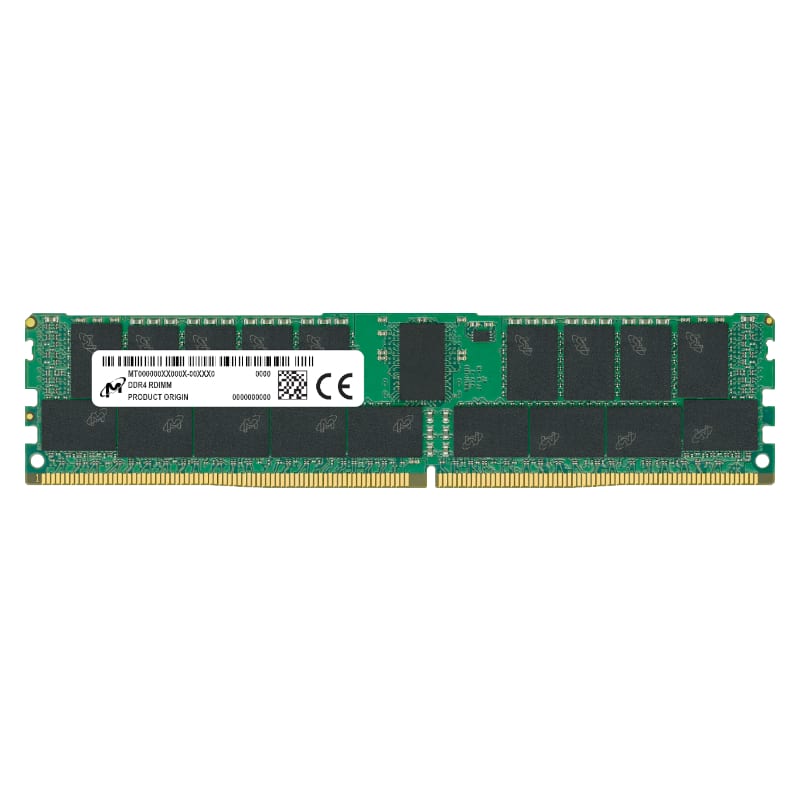 Micron MTA18ASF2G72PZ-3G2E2R 16GB 3200MHz Single Rank DDR4 RDIMM Memory-0