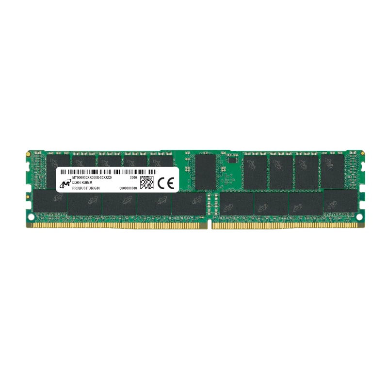 Micron MTA18ASF4G72PZ-3G2R 32GB 3200MHz DDR4 RDIMM Memory-0