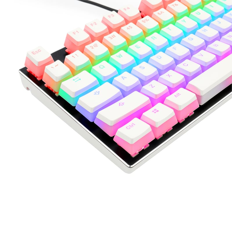 REDRAGON 104 SCARAB Mechanical Key Caps - White-4