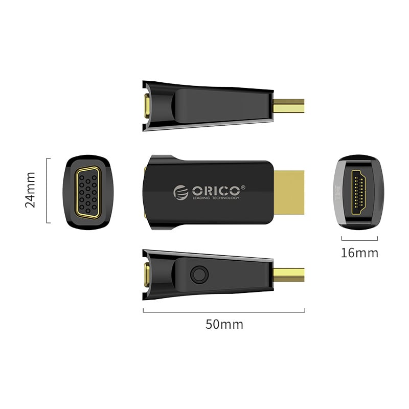 ORICO HDMI to VGA Adapter with Audio-2